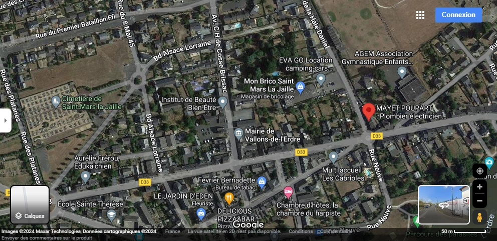 MAYET POUPART : Plombier électricien Et Chauffagiste à Saint-Mars-La-Jaille 44 à St Mars La Jaille